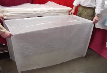 woven poly bale cover
