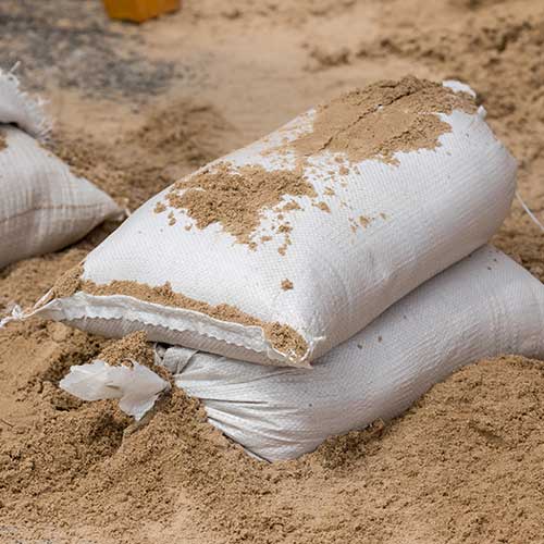 Polypropylene sand bag